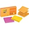 Post-It Note, Popup, 3X3, 6Pk, Assrtd MMMR3306SSUC - alternate 1